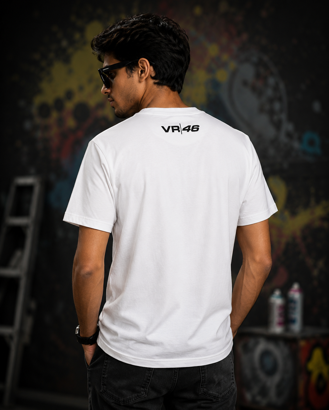VR 46 Helmet Art Cotton T-shirt