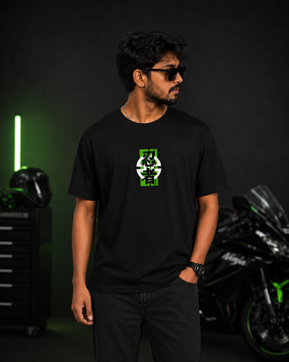 KRT Ninja ZX-10R Fan Art Black Cotton T-Shirt
