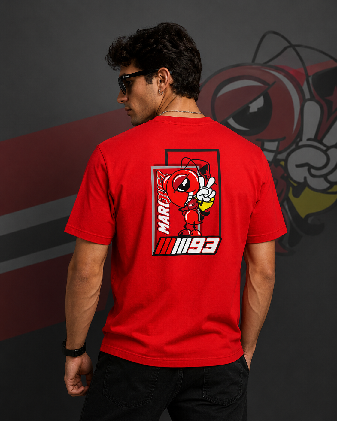 Marc Marquez Art Cotton T-shirt