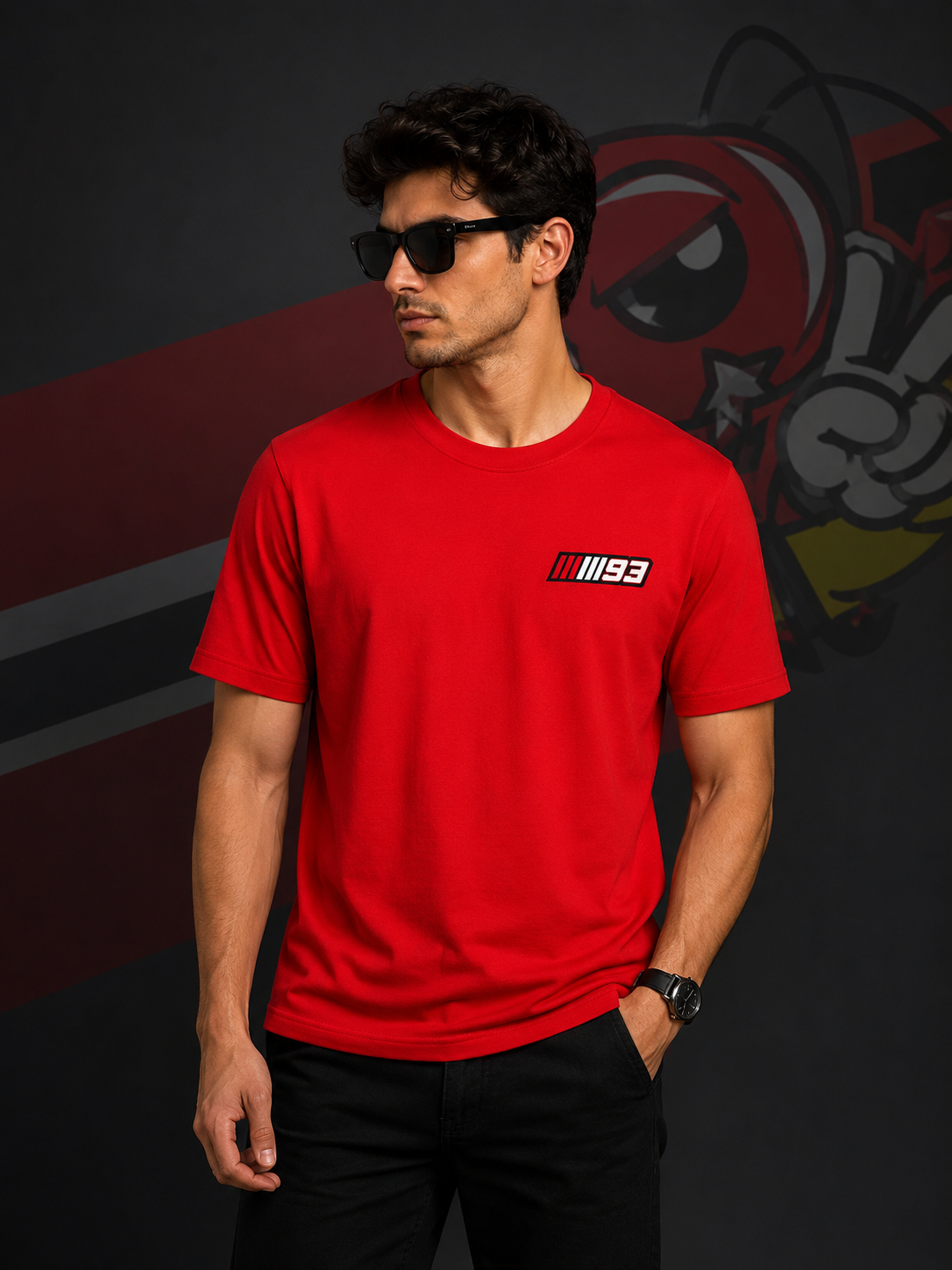 Marc Marquez Art Cotton T-shirt