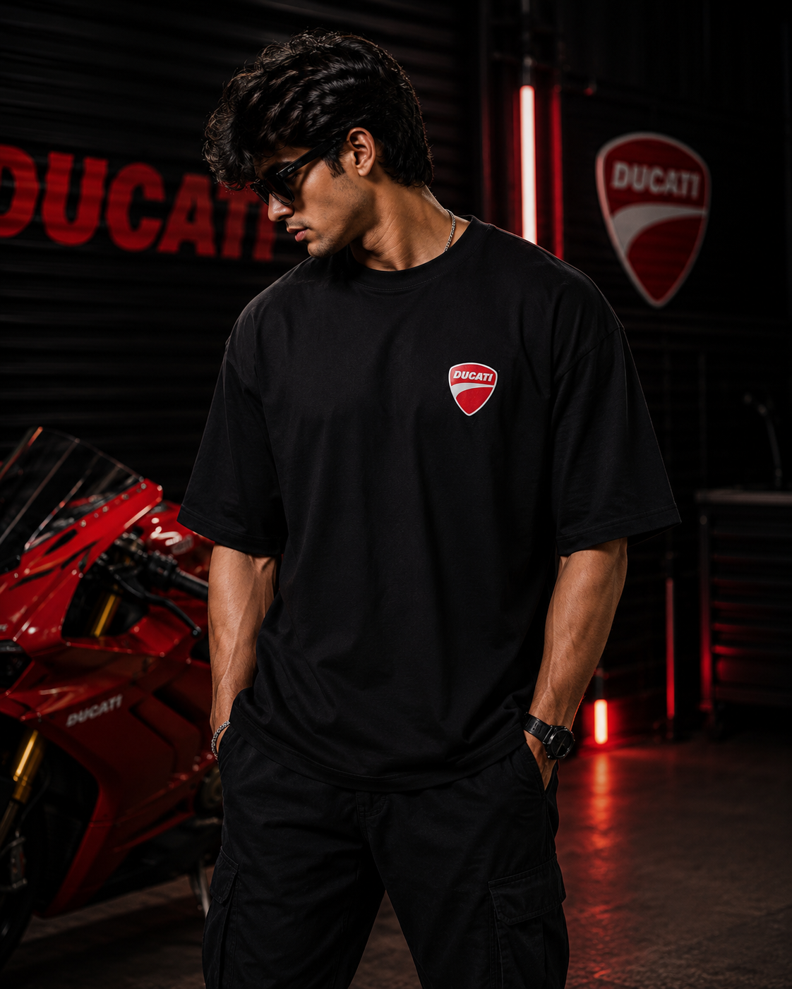 D Street fighter Art Oversize Cotton T-shirt 2.0