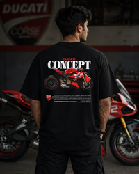 D concept Art Oversize Cotton T-shirt