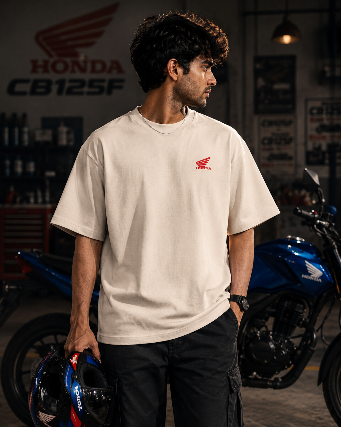 CB 125F Art Oversize Cotton T-shirt