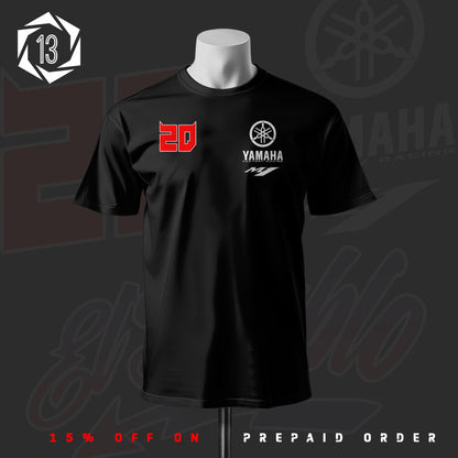 El Diablo Yamaha Edition Inspired Black Cotton T-shirt
