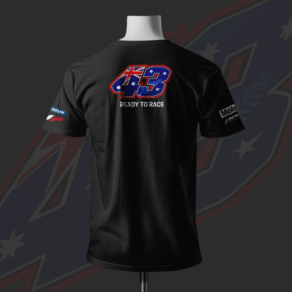 Jack Miller Edition Inspired Black Cotton T-shirt
