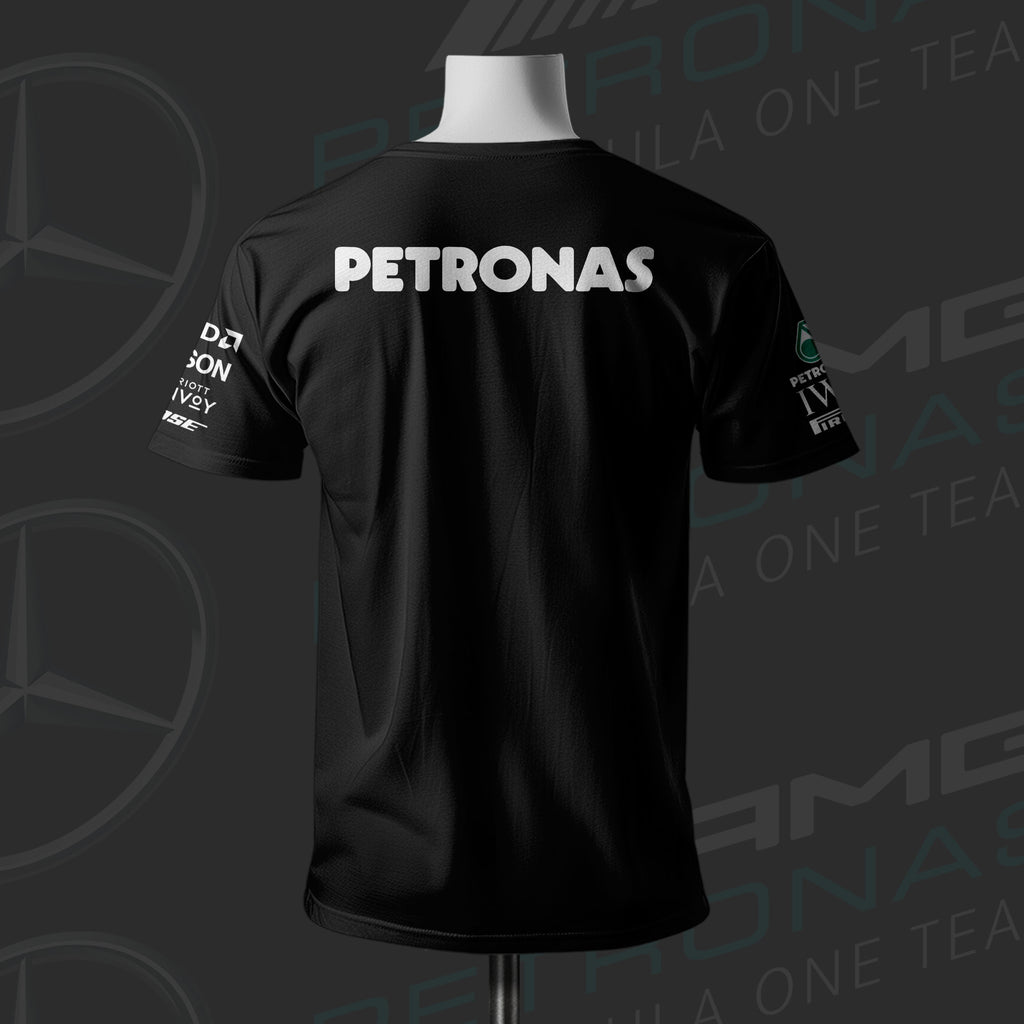Legend's Vintage F1 Racing Team Black Cotton T-shirt
