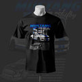 Shelby Inspired Art Black Cotton T-shirt