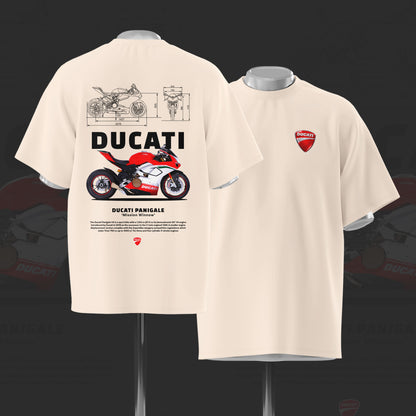Ducati Panigale Art Oversize Cotton T-shirt