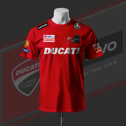 Fransco Pecco Edition Inspired Red Cotton T-shirt