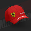 Ayrton Senna Inspired 6 Panel RED Cap