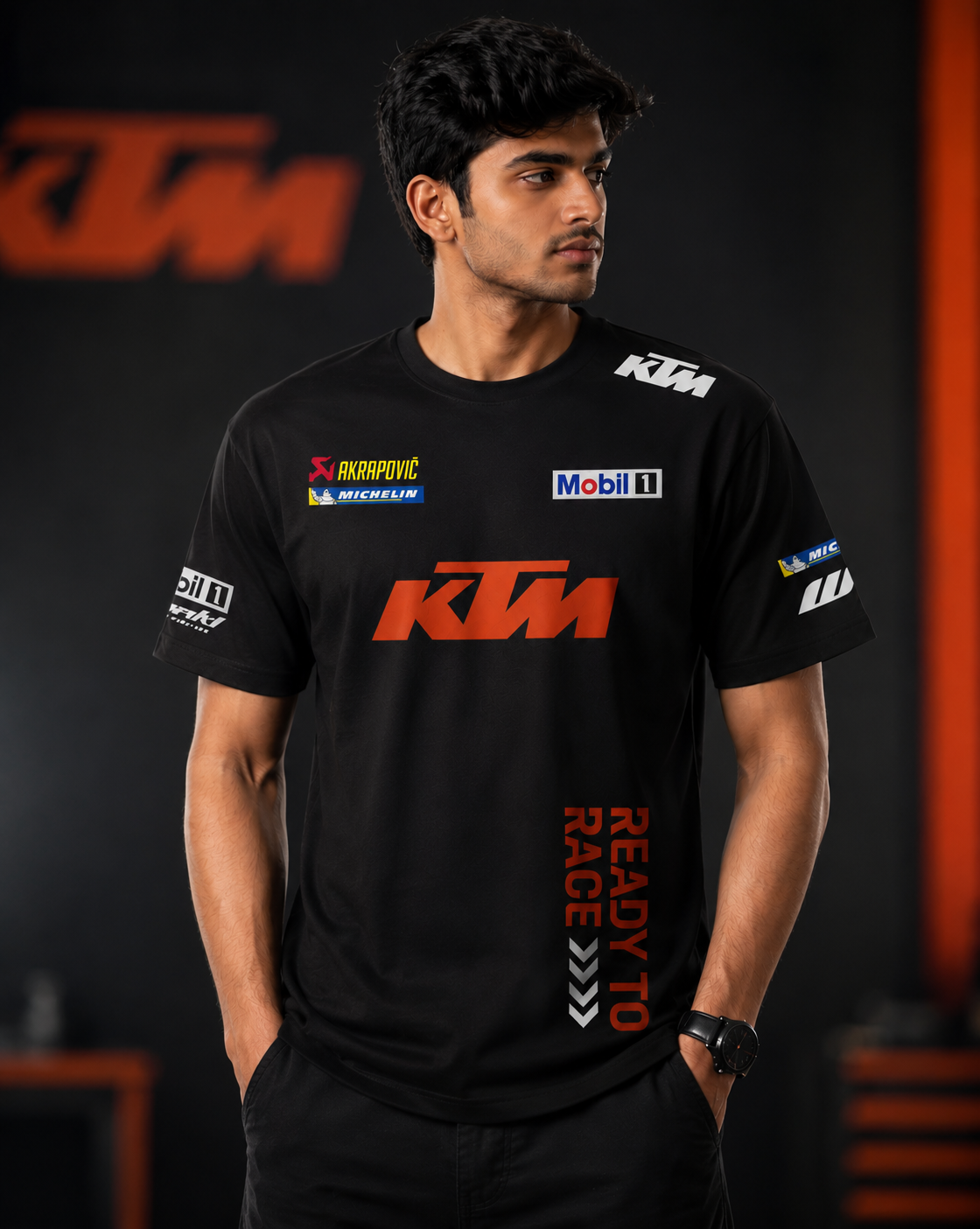 Jack Miller Edition Inspired Black Cotton T-shirt