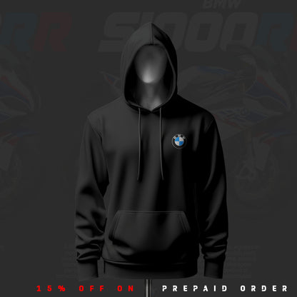 BMW S1000RR ART Inspired Black Drop Shoulder Hoodie