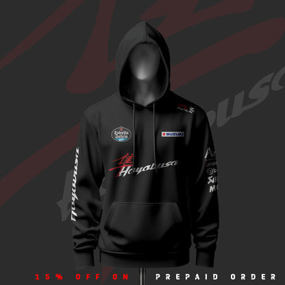 Suzuki Hayabusa Inspired Black Hoodie