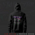 KRT Trickstar ART Inspired Black Drop Shoulder Hoodie