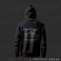 KRT Trickstar ART Inspired Black Drop Shoulder Hoodie