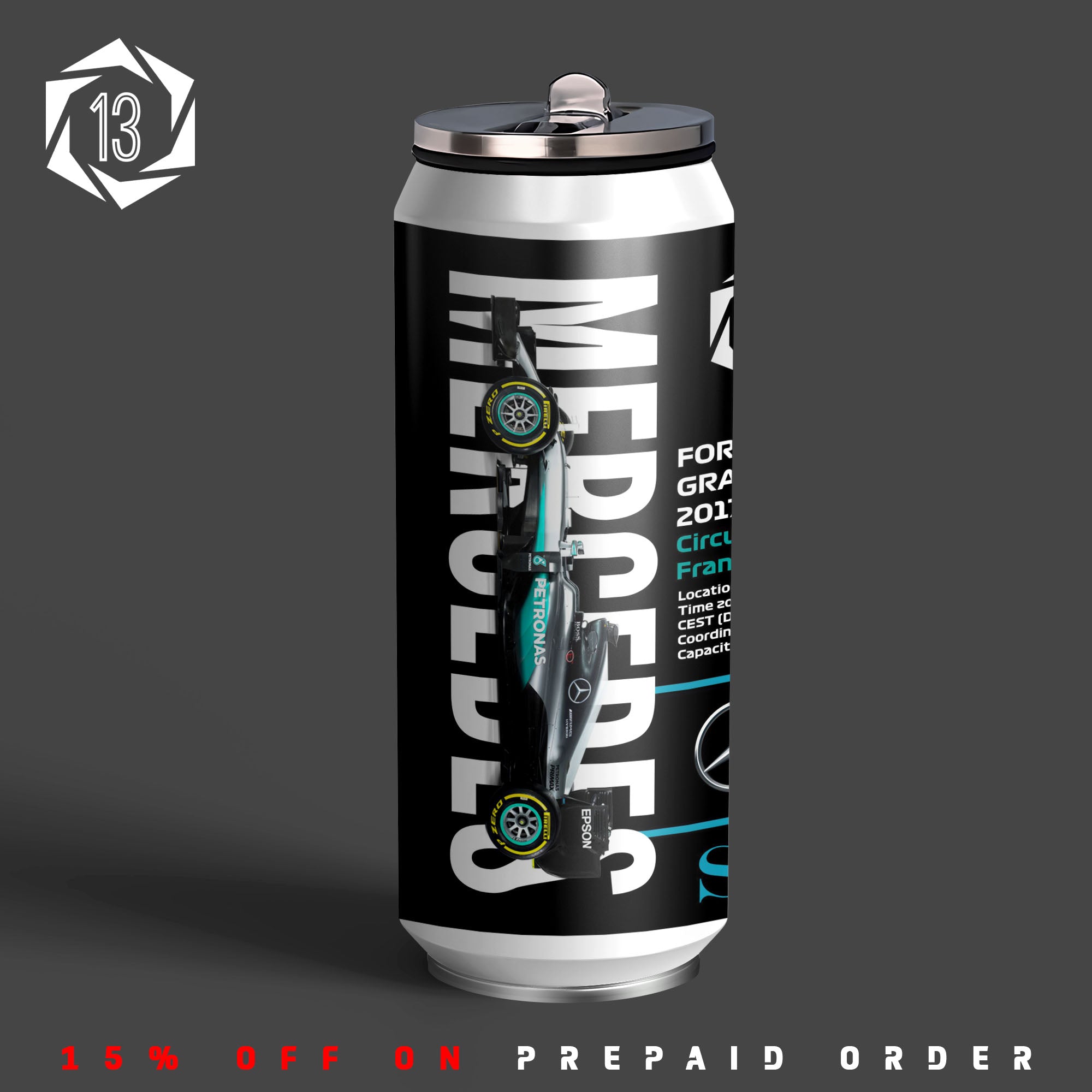 Legend's Vintage Inspired Sipper Can